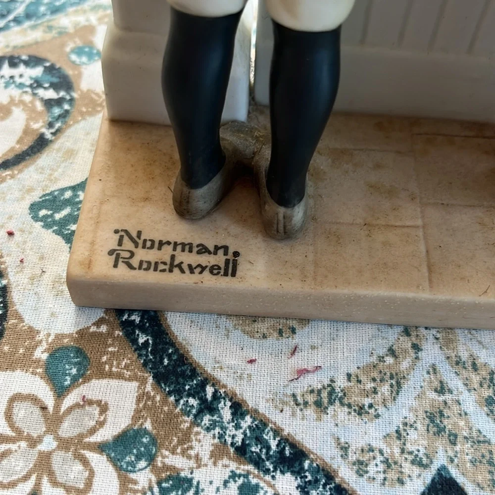 The Rivals figurine by Norman Rockwell